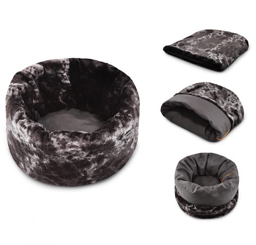 P.L.A.Y - מיטת התכרבלות אפור פחם-SNUGGLE BED - CHARCOAL GRAY