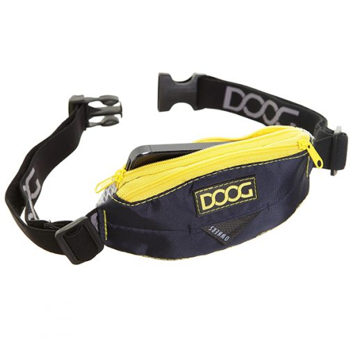 DOOG - פאוץ' מיני רצועה נמתחת שחור - MINI STRETCH BELT BLACK