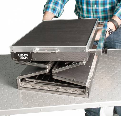 Show Tech - כלוב מתקפל למזוודה + שולחן עבודה ותצוגה 47.5x32x40.5cm