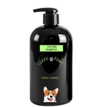 Luxxy Paws – שמפו לפרוות פריכות ולפרוות טריירים קשות Thicken & Maximize Texture Shampoo