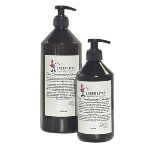 Laser Lites - שמפו מרכך לפרוות קצרות ובינוניות DUO CONDITIONING SHAMPOO