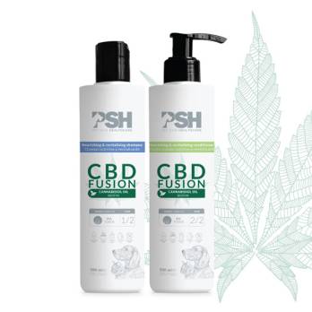 PSH – Pet Skin HealthCare – שמפו + מרכך טיפולי Pack – CBD Fusion