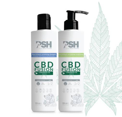 PSH – Pet Skin HealthCare – שמפו + מרכך טיפולי Pack – CBD Fusion