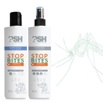 PSH – Pet Skin HealthCare – שמפו + תרסיס דוחה טפילים Pack – Stop Bites