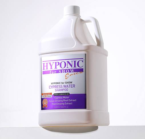 HYPONIC for SHOW DOGS – שמפו מי קפריסין לנפח Cypress Water Shampoo (for dogs_volumizing)