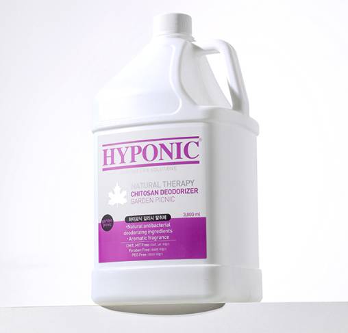 HYPONIC – נוזל מסיר ריח אנטיבקטריאלי Chitosan Deodorizer- Garden Picnic