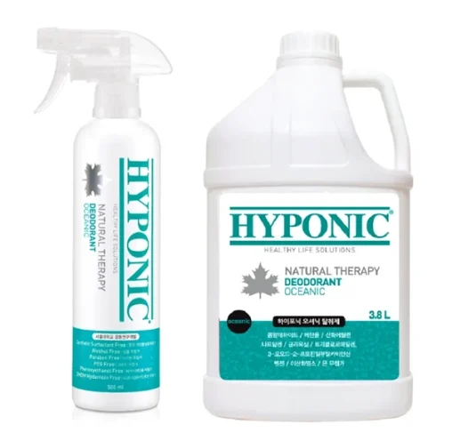 HYPONIC – נוזל מסיר ריח אנטיבקטריאלי Chitosan Deodorizer- Ocean Fresh