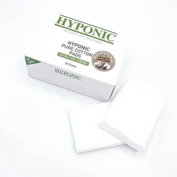 HYPONIC – רפידות כותנה – 100% כותנה חלקה Pure Cotton Pads (for pets) 50 sheets