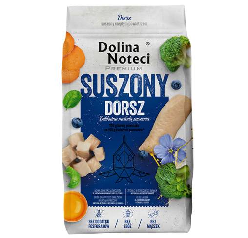 Dolina Noteci - מזון מיובש פרימיום דג בקלה Premium (Suszone) Dried Cod 9 kg