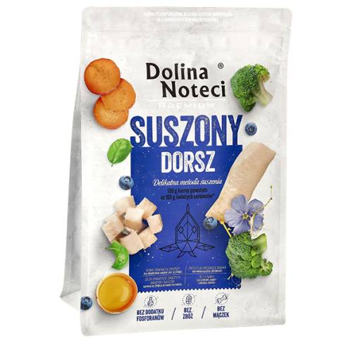 Dolina Noteci - מזון מיובש פרימיום דג בקלה Premium (Suszone) Dried Cod 3 kg