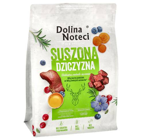 Dolina Noteci - מזון מיובש פרימיום בשר צייד Premium (Suszone) Dried Game 3 kg