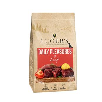 LUGER’S DAILY PLEASURES – מזון לכלבים ייבוש באויר Air Dried For Dogs – With Beef 9 kg