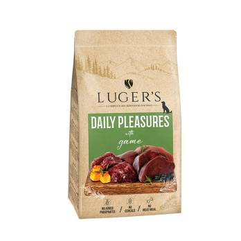 LUGER’S DAILY PLEASURES – מזון לכלבים ייבוש באויר Air Dried For Dogs – With Game 9 kg