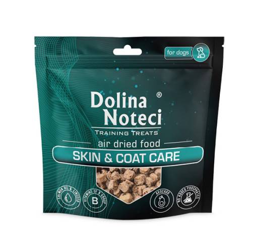 Dolina Noteci - חטיפי אימון לטיפול בעור ובפרווה Training Treats Skin & Coat Care 130g