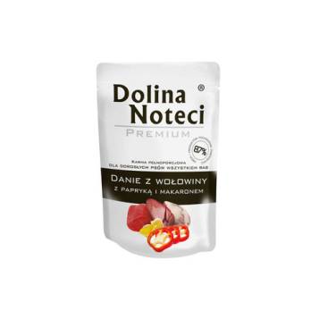 Dolina Noteci – מזון רטוב לכלבים בקר פלפל ופסטה- Premium wet dog food beef with pepper and pasta 300 g